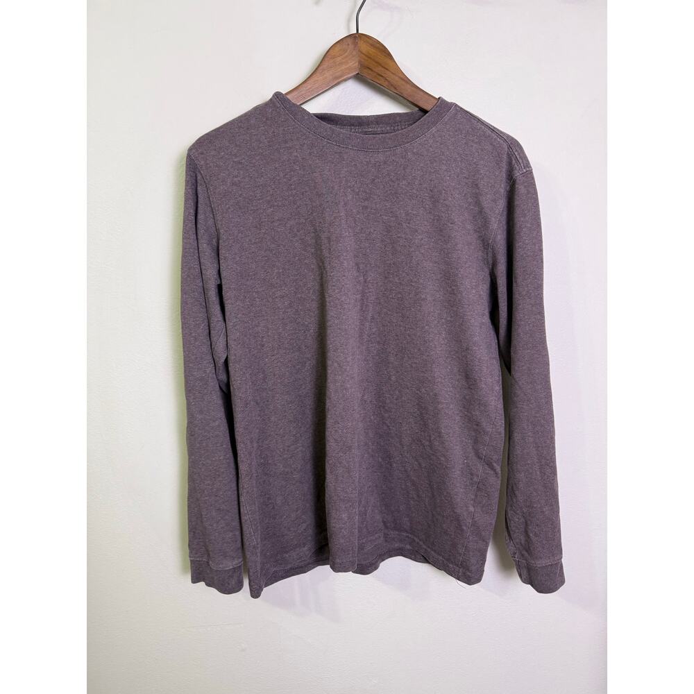 Carhartt Loose Fit Long Sleeve Logo Shirt Brown Size M